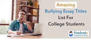 Just two weeks after the death of national defence university of malaysia naval cadet zulfarhan osman zulkarnain, 21, from physical injuries believed to have been inflicted by his university mates, another victim of bullying breathed his. 95 Creative Bullying Essay Titles For School College Students 2019