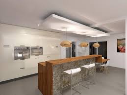 Comptoir Bois Et Pierre Plafond Cuisine Faux Plafond Cuisine Decoration Faux Plafond