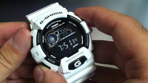 Casio g shock tough solar watch men 24h light chro alarm date plastic black 200m. White Casio G Shock Tough Solar Watch Gr8900a 7 Youtube