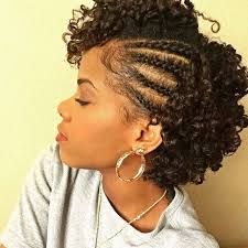 Many women curl their hair before starting a braid because they find that it helps give them the hold and volume that they're looking for, but if you have naturally curly hair you can skip that step and get right into the fun part! Side Braids With Curly Q Twist Outs Naturalstyle Transitioning Hairstyles Easy Hairstyles For Long Hair Short Natural Hair Styles