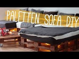 Paletten Sofa Couchtisch Diy Mirellativegal Youtube Mit Bildern Sofa Selber Bauen Paletten Couch Sofa Aus Paletten