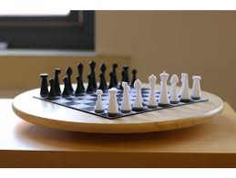 Multi Color Modern Chess Set By Mosaicmanufacturing Thingiverse Modern Chess Set Chess Set Chess