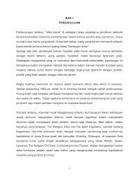 Etika bisnis merupakan cara untuk melakukan kegiatan bisnis, yang mencakup seluruh aspek yang berkaitan dengan individu, perusahaan dan juga masyarakat. Makalah Etika Berbagai Perspektif