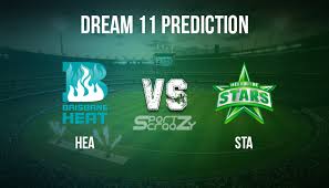 1 melbourne stars 19 pts. Hea Vs Sta Dream11 Prediction Live Score Brisbane Heat Vs Melbourne Stars Cricket Match Dream11 Team Bbl 2019 20