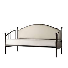 Homesullivan Bridgewater Antique Bronze Day Bed 40e638b Abd The Home Depot Furniture Daybed Twin Mattress Size