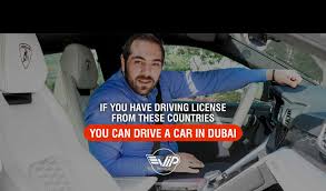 Rent a car without a license. Accepted Dl In Uae