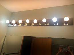Bar styles are also easy to clean, as they have fewer nooks and crannies. Cover Bare Light Bulbs Above Vanity
