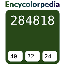 284818 Hex Color Code, RGB and Paints