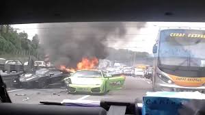 This article originally appeared on montgomery advertiser: Lamborghini Crash Plus Highway Malaysia Youtube