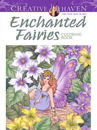 Enchanted designs fairy & mermaid blog free fairy fantasy of free fairy coloring pages and of course coloring books come with the most appealing characters. Creative Haven Enchanted Fairies Coloring Book Creative Haven Coloring Books Barbara Lanza Amazon De Bucher