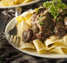 Une Recette Parfaite De Boeuf Stroganov A La Mijoteuse Recipe Beef Stroganoff Easy Slow Cooker Beef Slow Cooker Beef Stroganoff Recipe