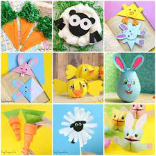 This activity is perfect for different age kids. 25 Easter Crafts For Kids Lots Of Crafty Ideas Easy Peasy And Fun