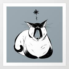 Emi Lenox Cat Art Art Animal Art