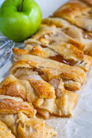 Line pie pan with bottom crust. Easy Apple Strudel Recipe Crazy For Crust