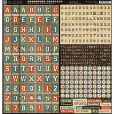 ˈruskəjə ˈazbʊkə) was derived from cyrillic script for old church slavonic language. Good Ol Sport Alphabet Sticker 30 5 X 30 5 Cm Bastel Welt Schobes