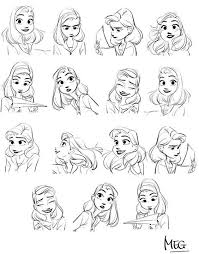 Meg Design Disney Style Drawing Concept Art Characters Disney Concept Art Drawing disney characters how to articles from wikihow.
