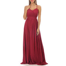 5% rewards with club o · everyday free shipping* · easy returns Robe Rouge Longue A Decollete Drape