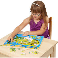 , based on 38 reviews. Melissa Doug Usa Map Wooden Puzzle 45pc Walmart Com Walmart Com