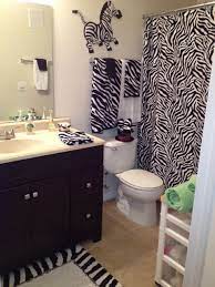The zebra painting here means that you will have literally so many zebra shape in your bathroom, not only its skin. 5 Cute Zebra Print Bathroom Decorating Ideas Zebra Print Bathroom Zebra Bathroom Bathroom Redecorating