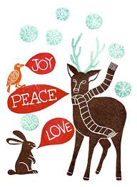Joy Peace Love Illustration By Geninne Christmas Illustration Christmas Magic Christmas Prints
