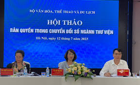 Thực thi pháp luật về quyền tác giả trong chuyển đổi số thư viện | Báo Đại  biểu Nhân dân