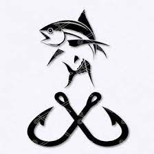 Download Fishing Hook Svg Dxf Png Cut Files