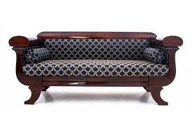 Finely inlaid biedermeier sofa from northern europe, entirely made of mahogany. Antikes Biedermeier Sofa 1860er Bei Pamono Kaufen