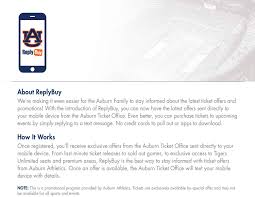 These reviews will eventually help for seat. Replybuy Auburn University Athletics