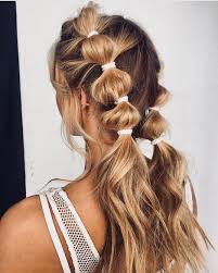 Dear Diary Bubble Braids Are The Only Way I Can Cope With This Dubai Heat Amynevfashiondiaries Hair Stylist Beauty Cool Hairstyles Summer Hairstyles