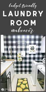 Budget Friendly Laundry Room Makeover Laundry Room Makeover Room Makeover Laundry Room Decor