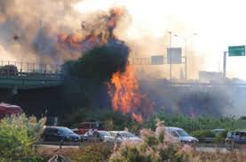 14 941 просмотр 14 тыс. Incendio Sulla Tangenziale Ovest Di Catania Traffico In Tilt Nuovo Sud