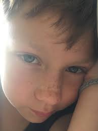 Young woman with down syndrome in school