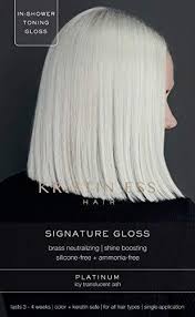 Kristin ess signature hair gloss. Kristin Ess The One Signature Hair Gloss Platinum Icy Translucent A Ninthavenue Europe