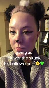 Halloween Costume Ideas for Skunk Hair Girls