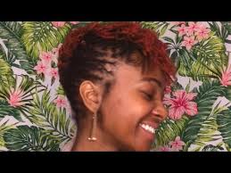 It seems that women with longer hair have more options to style their hair. Simple And Easy Loc Maintenance Quick Updo Style For Short Locs Youtube
