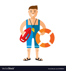Lifeguard cartoon