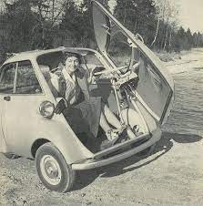 Isetta By Avi Abrams Didn T Urkel Drive This Car Isetta Small Cars Bmw Isetta