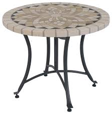 Shop accent tables from ashley furniture homestore. 24 Spanish Marble Accent Table Transitional Outdoor Side Tables By Outdoor Interiors Houzz