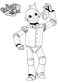 Tin Man From Wizard Of Oz Coloring Page Wizard Of Oz Color Wizard Of Oz Characters Tin Man