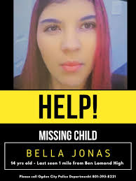 Update; she was found Please help my friend Bryanna Jonas find her  daughter! Bella left her home either in the middle of the night or early  this morning. 4/7/25 She was last