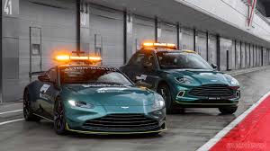 Aston Martin Vantage Dbx Are Official F1 Safety Medical Cars Autodevot