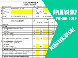 Contoh sasaran kerja tahunan guru. Download Aplikasi Sasaran Kinerja Pegawai Skp Tahun 2019 Ngintip Sekolah
