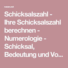 Schicksalszahl Ihre Schicksalszahl Berechnen Numerologie Schicksal Bedeutung Und Vorhersage Numerologie Und Karma Numerologie Schicksal Nummerologie