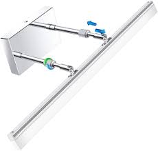 Unique vanity lights for bathroom. Ledmo Modern Led Bathroom Vanity Lights Retractable Cool White 6000k Stainless Steel Vanity Wall Light Adjustable Over Mirror Long Led Bathroom Lighting Fixtures 14w 24inch Buy Online In Belize At Belize Desertcart Com Productid