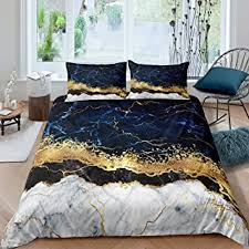 Vaughn navy comforter bedding by waterford linens. Amazon Com Navy White And Gold Bedding