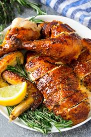 For example, for a whole chicken between 3 and 4 pounds, preheat the oven to 350 degrees fahrenheit. Roasted Chicken With Garlic And Herbs Dinner At The Zoo