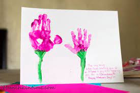 Handprint art for mom, gift for mom, gift for grandma, diy kid craft, handprint flower baby keepsake craft, mother's day, valentine's day perfectchaosdigitals 5 out of 5 stars (203) sale price $4.00 $ 4.00 $ 5.00 original price $5.00 (20%. Mother S Day Gift Ideas Munchkin Time