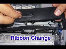 Epson epson ribbon cartridge ribbon cartridge. Epson Lq 310 Printer Ribbon Change Printer Does Not Print Youtube