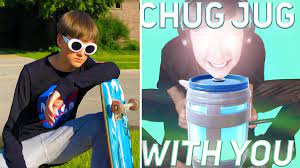 Leviathan Explains How He Created His Viral Song Chug Jug With You And What S Next For The Youtuber After His Fortnite Parodies Swept The Internet Know Your Meme