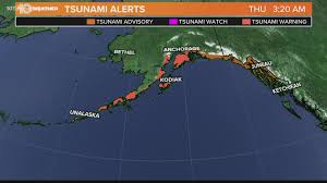 That was 13 kilometers deep. 8 2 Magnitude Hits Off Alaska Tsunami Warnings Canceled King5 Com